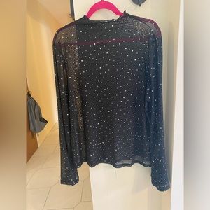 Shein shear mesh plus size top